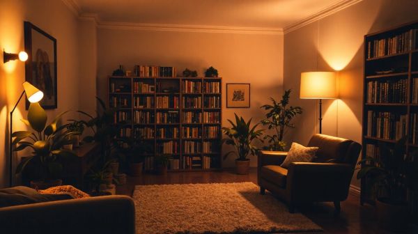 Beneficios de elegir luz cálida para ambientes hogareños